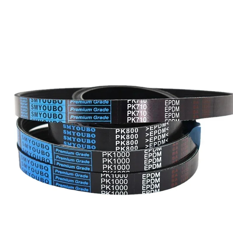 PK multi-groove belt belt 3/4/5/6/7/8/9/10/12Ribs PK420 PK430 PK440 PK450 PK460 PK470 PK480 PK485 PK487 PK490