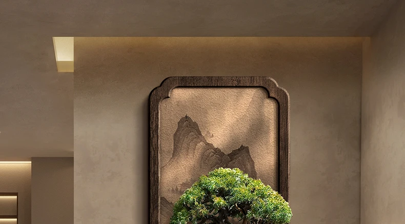 LED light Welcome Pine New Chinese Hallway Decorative Painting Corridor Hanging Painting Advanced Sense Entrance Door Mural Ligh LED light Welcome Pine New Chinese Hallway Decorative Painting Corridor Hanging Painting Advanced Sense Entrance Door Mural Ligh