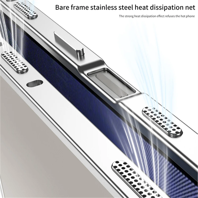 Cooling Medium Frame Case with Aluminium Alloy Metal Border