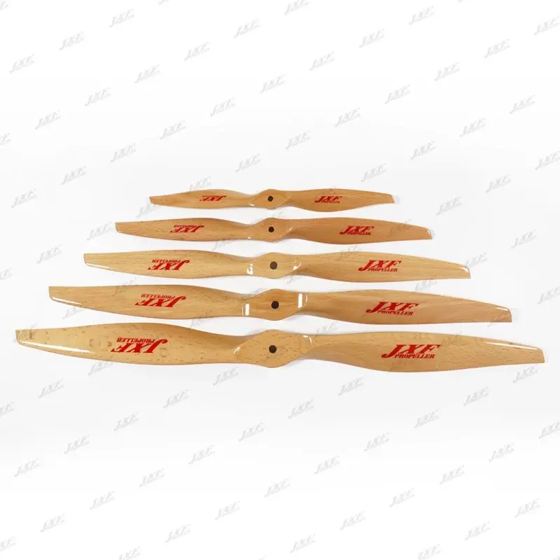 Lot De 11 Hélices Vintage En Bois Pour Avion RC - Longueurs 6 à 14 Cm