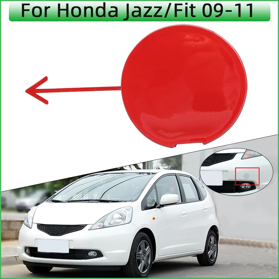 Auto Front Bumper Towing Hook Eye Cover Cap For Honda Fit / Jazz GE