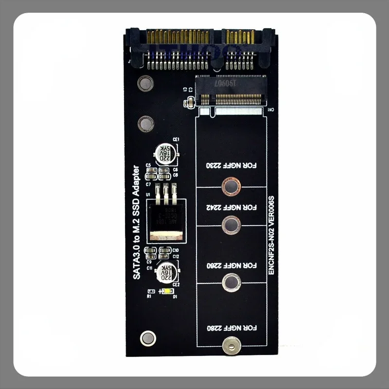 ߰ ī NGFF M.2 , M2 SATA3  M.2-SATA , SSD M2-SATA Ȯ ī B Ű , 30mm, 42mm, 60mm, 80mm