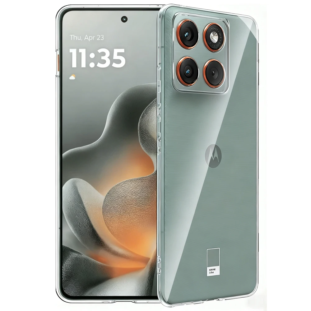 Ultra Thin Clear Soft TPU Camera Protection Phone Case Cover