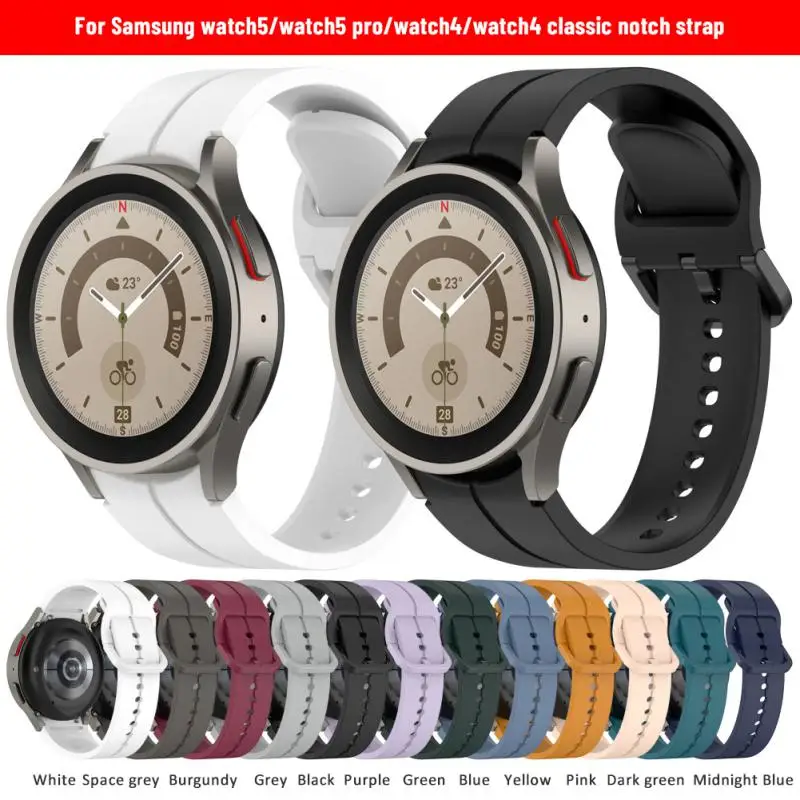 Per Samsung Watch5/Watch5 Accessori Per Orologi Cinturino In Silicone Per Smartwatch Cinturino Universale Per Orologio Samsung