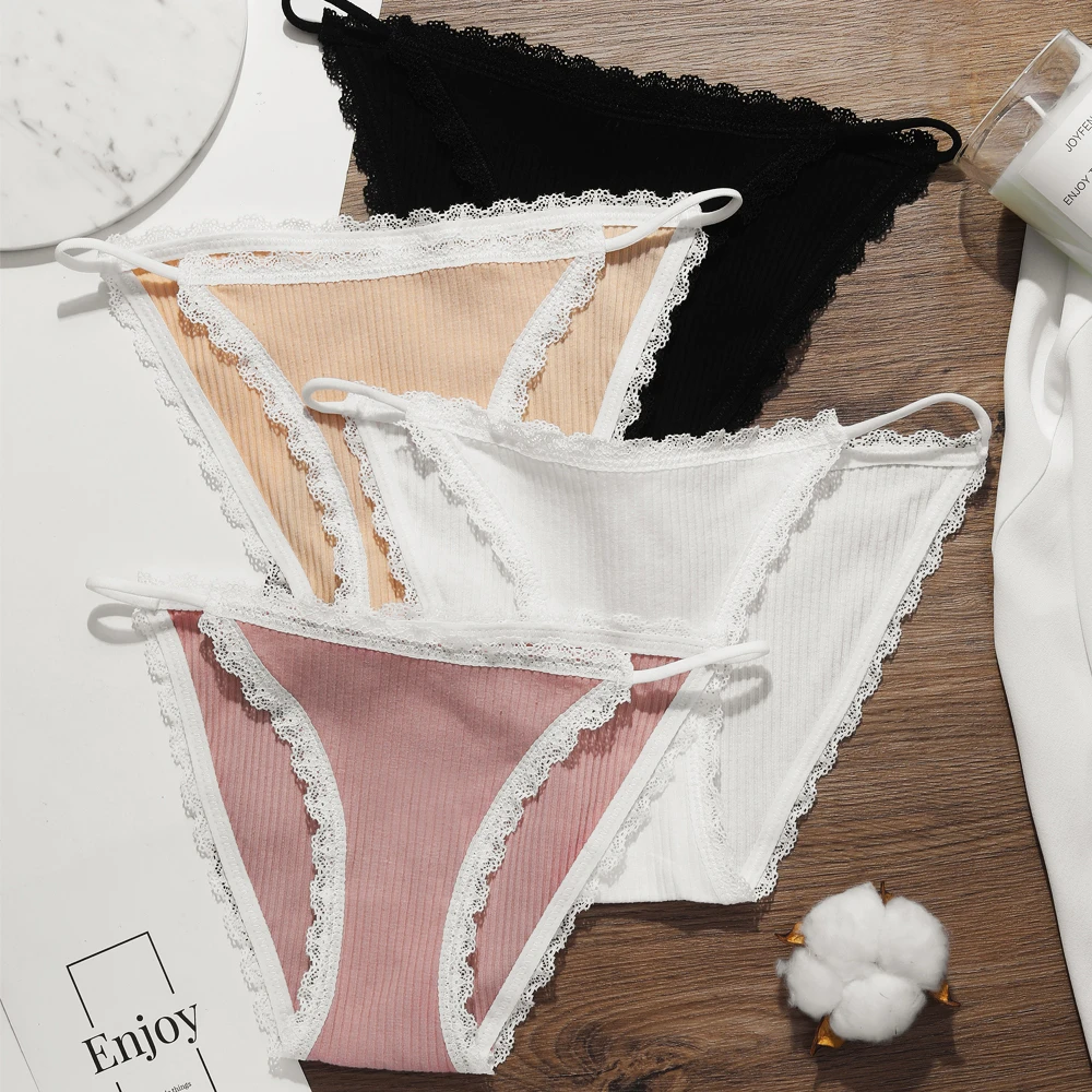 Sexy Low Waist Cotton Panties Women