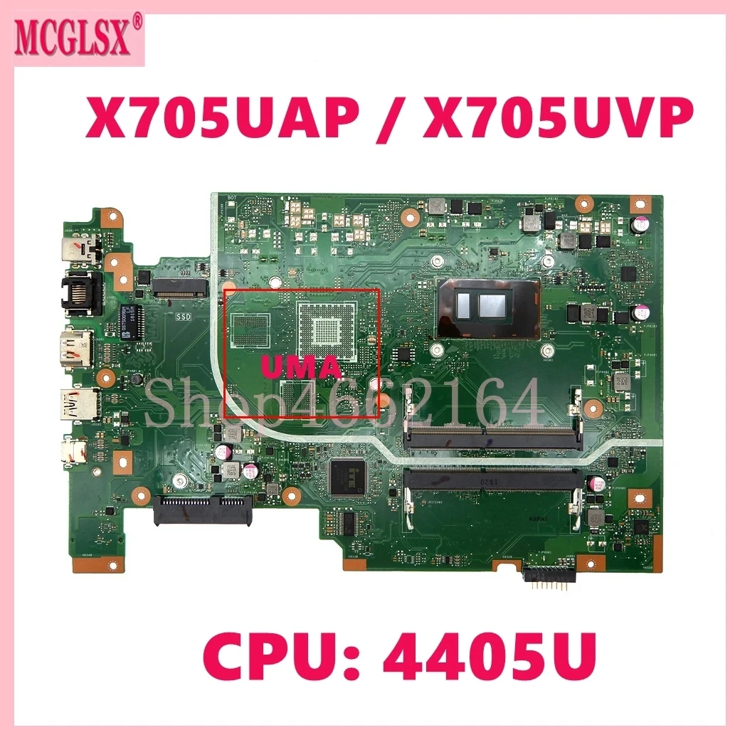 

Флэш-плата x705ab с 4405U для Asus X705UNR X705UBR X705UN X705UV X705UVP X705UQR X705UQ X705UA x705ab