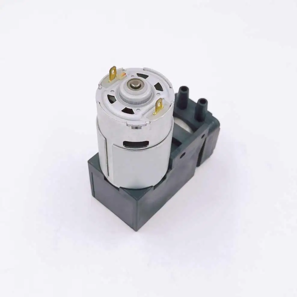 35L/M 유량 4500mbar 고압 전기 브러시 DC 24V 진공 공기 피스톤 펌프