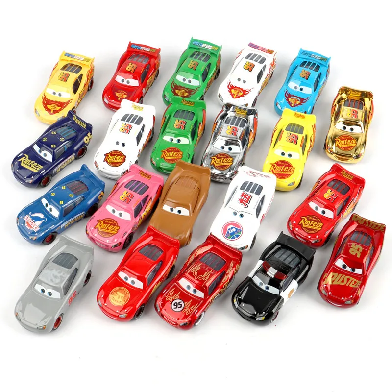 Pixar Cars Spielzeugauto 32 Stile Lightning McQueen 1:55 Druckguss-Modellauto Spielzeug Kinder Weihnachtsgeschenk
