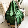 Spring Scarf Women's Luxury Design Scarf Silk Smooth Scarf Soft Muslim Headband Shawl Beach 85x180cm 2