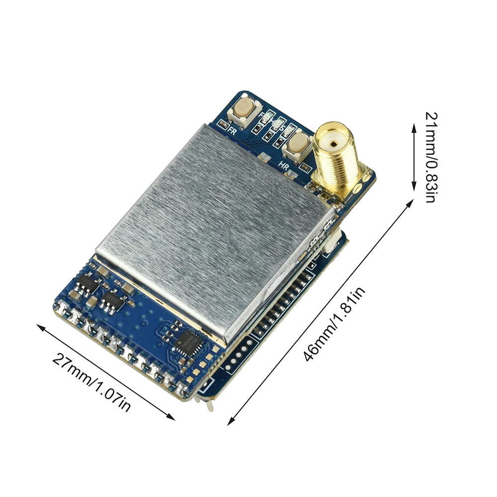 Récepteur FPV VRX-3301 3.1-3.7GHz 64CH avec fonction vocale pour lunettes FPV
