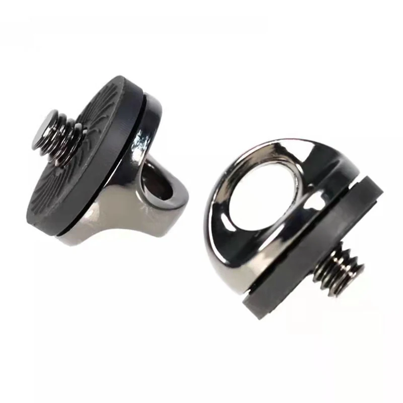 새로운 NEW SLR 카메라 1/4인치 나사 연결 어댑터 어깨끈 안전 속걸이 링