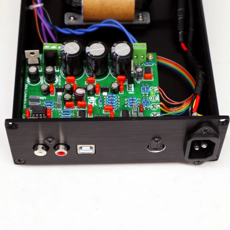 Audio decoder CS4398+CS8416 DAC 24BIT/192KHZ optical fiber/coaxial SUB input