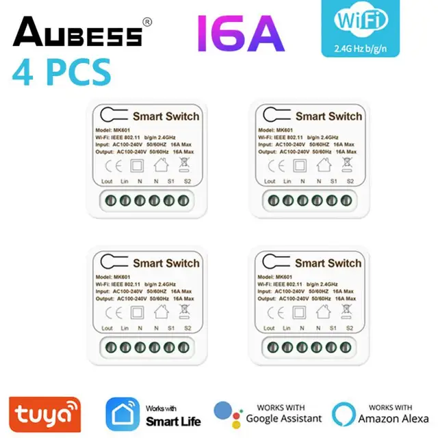 4Pcs Smart Switch