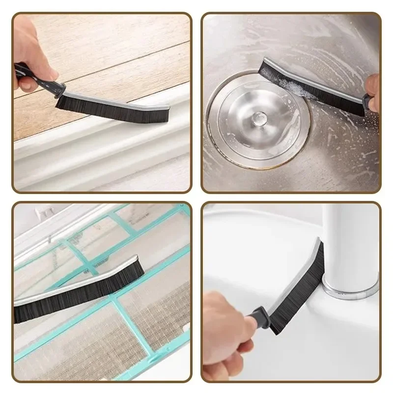 1-10PcsGap Cleaning Brush Durable Kitchen Toilet Tile Joints Dead Angle Hard Bristle Cleaner Brushes For Shower Floor Line Brush 6
