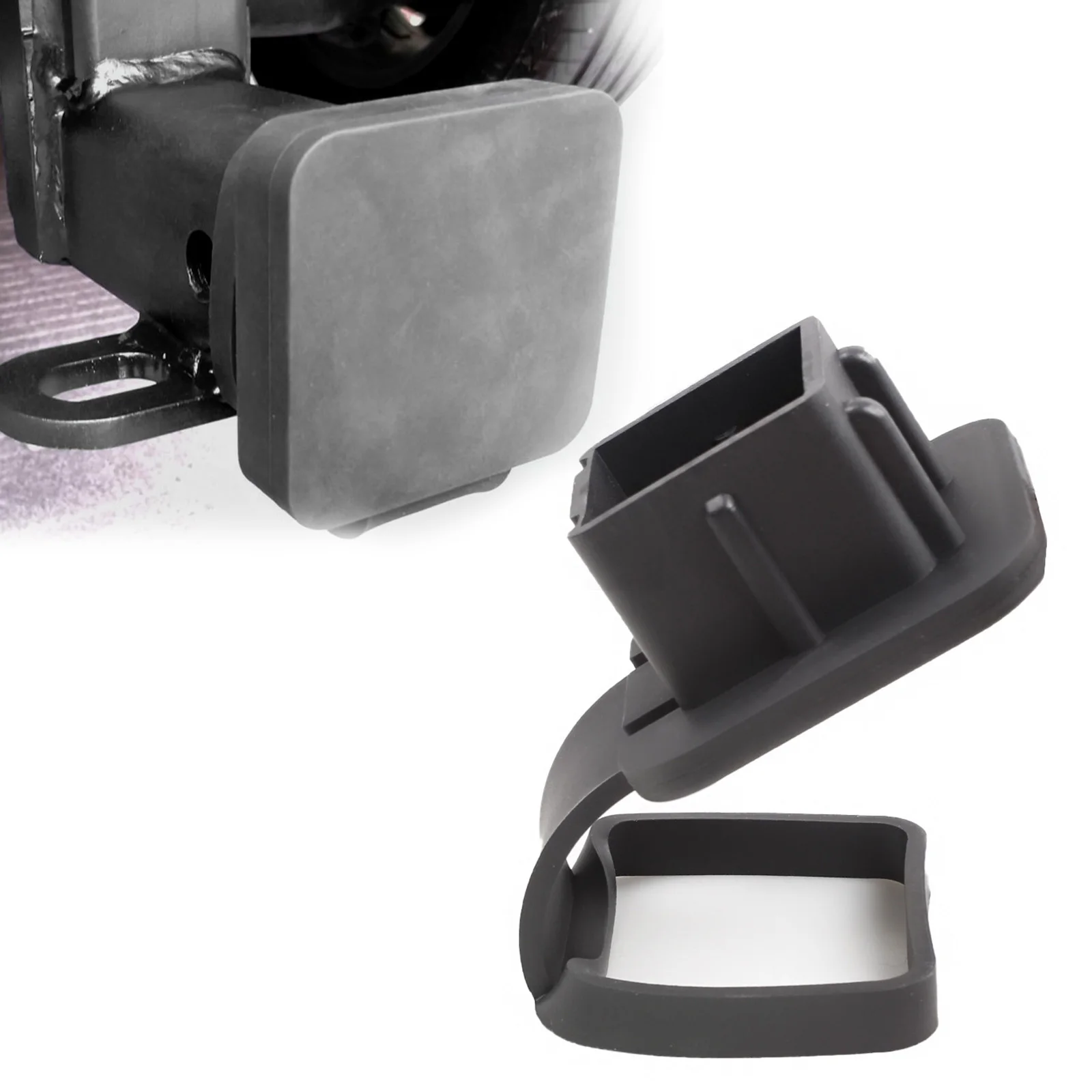 

2inch Trailer Hitch Plug Tube Cap Protector Insert Tow Trailer Hitch Cover Receivers Car Accessories for Honda Chevrolet Ford