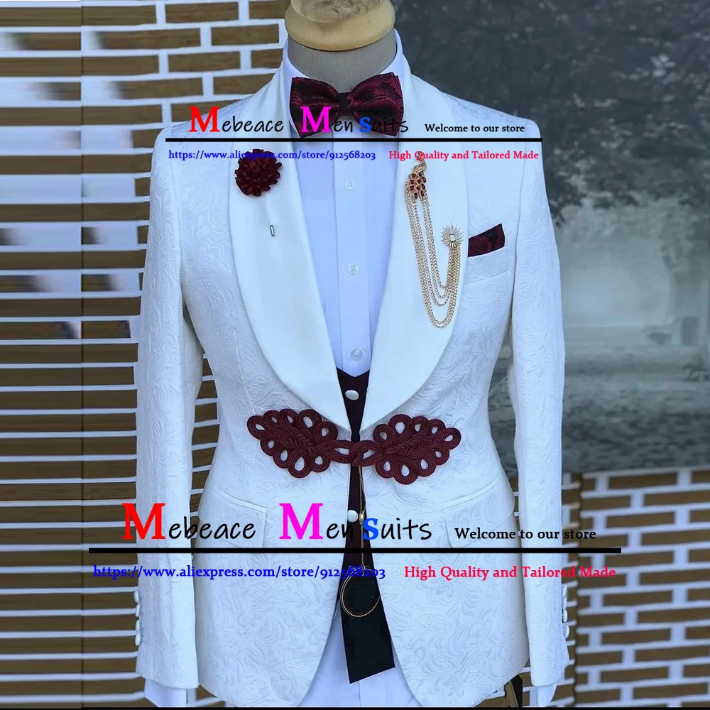 Рисунок 2 - Классический Белый Жаккардовый