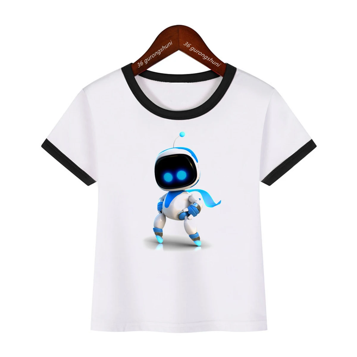 Boys T-Shirts Astros Playroom Cartoon Print Children's Tshirt Summer Casual Boys Clothes Toddler T Shirt Tops 1 To13 Year, cotton t shirt, t shirt, kids t shirt