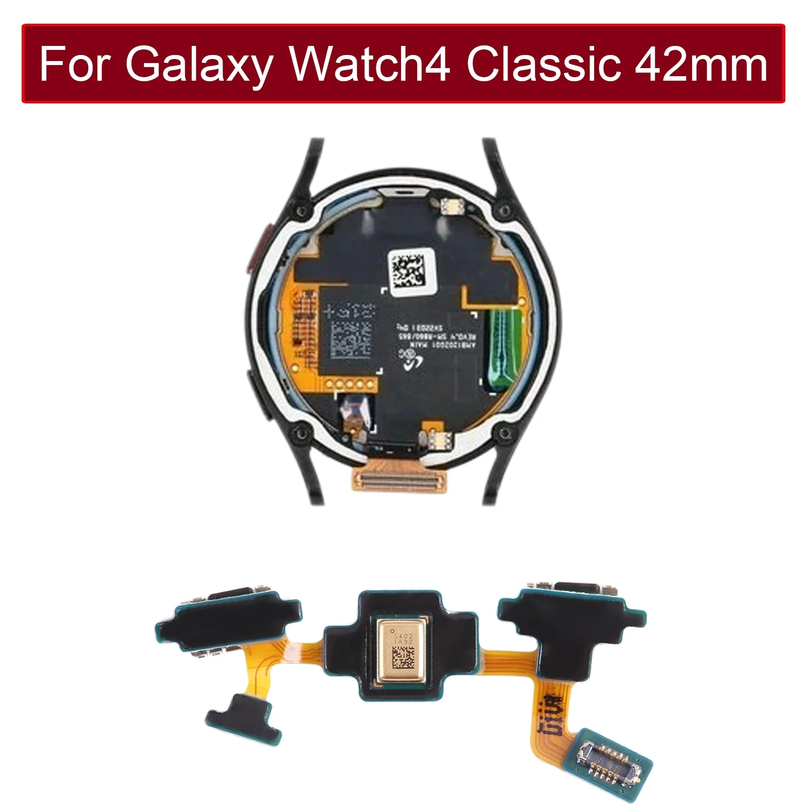 Power + Return + Microphone Flex Cable For Samsung Galaxy Watch4 Classic 46mm SM-R890 R895 Flex Cable Repair Replacement Parts
