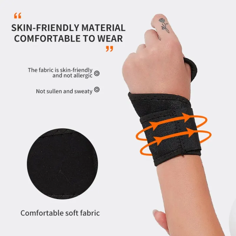 Athletic Wristguards Fitness Basketball Pressurized Open Wrist Protector Gloves Wrist Joint Winding Men and Women wrist guard