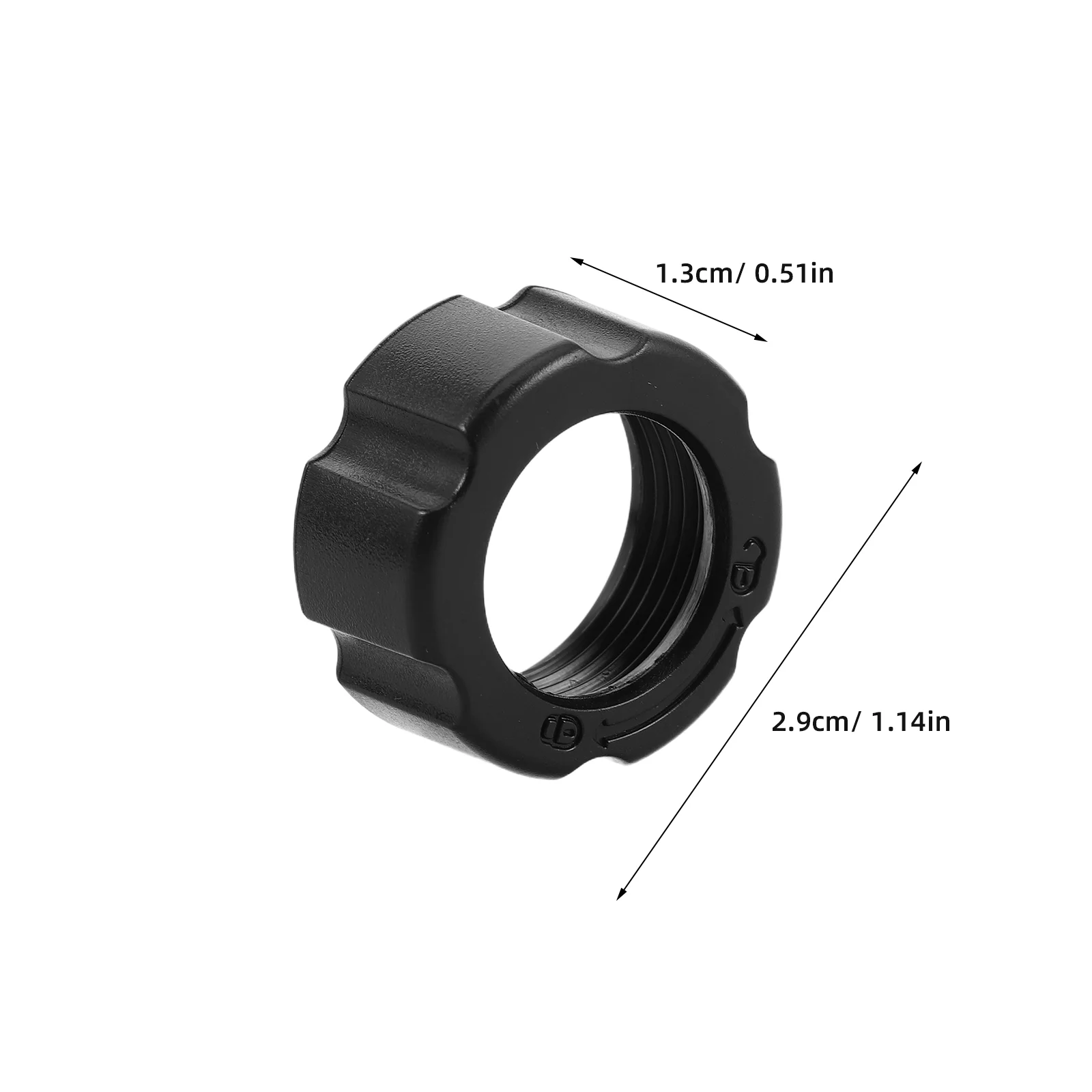 Ten Pcs Phone Mount Car Ball Joint Adapter Nut Screw On Bracket Holder Accessory Anti Slip Mat Fixing Rings Car Part Vehicle