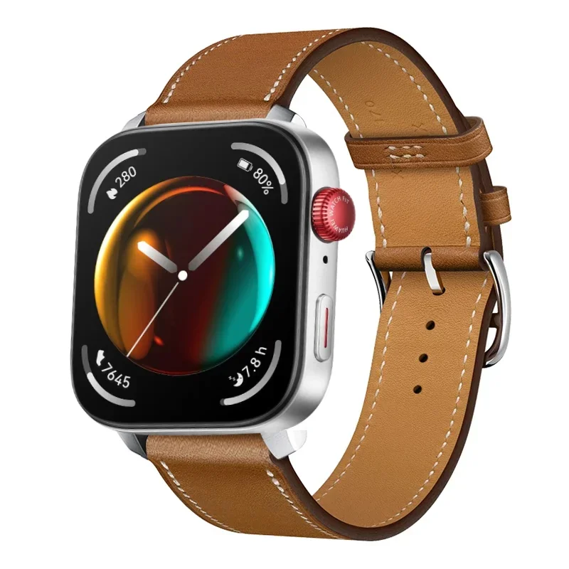 Premium Leather Strap for Sports Watch - High-End Replacement Wristband Accessories
