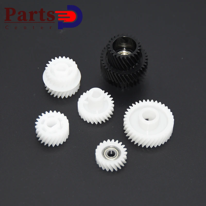 

6PCS/SET Developer Gear BH600 BH750 BH601 BH751 Developing Gear Kit for Konica Minolta Bizhub 600 601 750 751