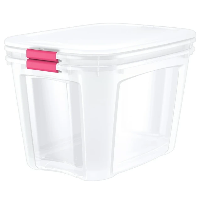 Bella Storage Solution 30 Gallon Locking Lid Storage Container