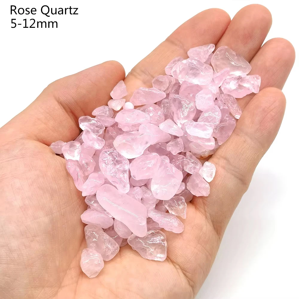 Colorful Natural Crystal Gravel for Reiki Healing and Home Decor