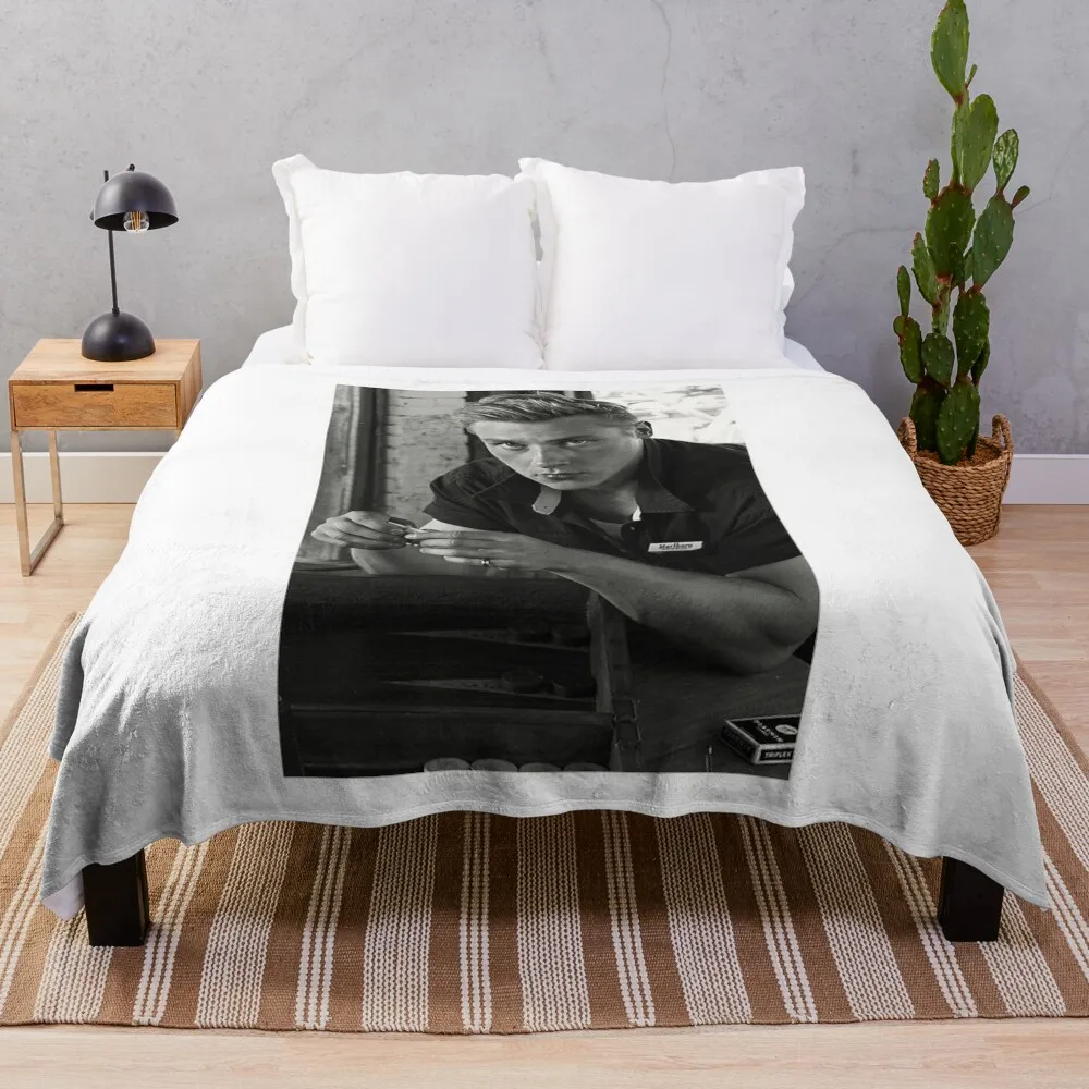 

ben hardy Throw Blanket Flannel Blanket Vintage Blanket