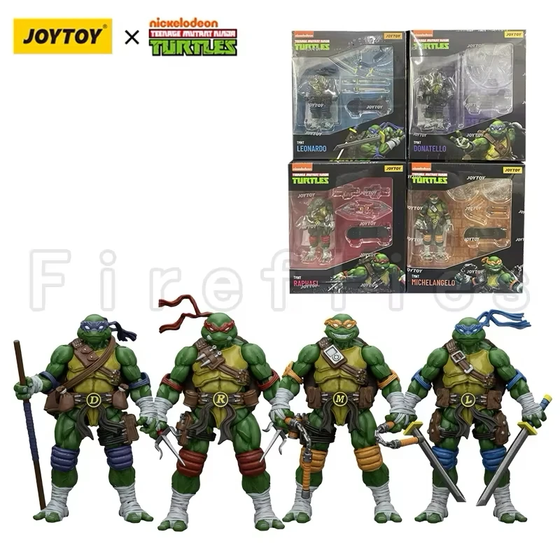 1/18 JOYTOY アクションフィギュア タートルズ-ミケランジェロ