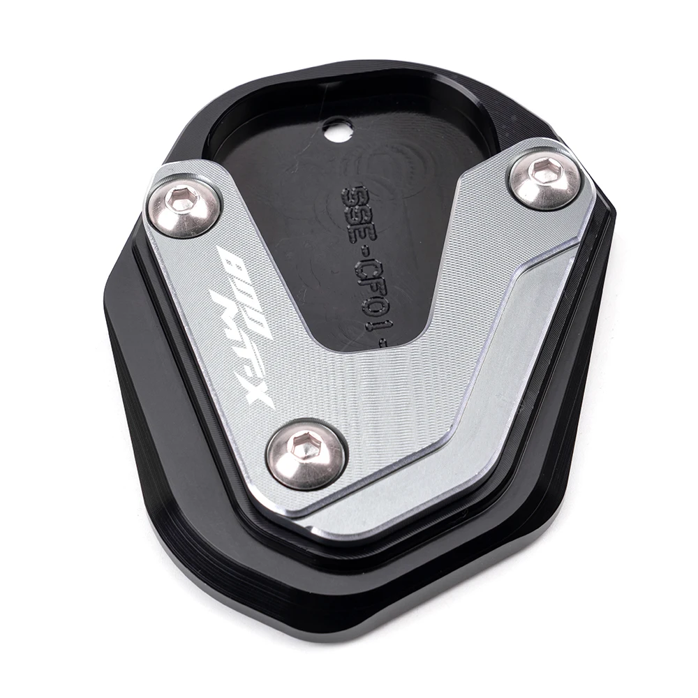 Enhanced Motorcycle CNC Kickstand Foot Side Stand Enlarger Pad Support Plate
