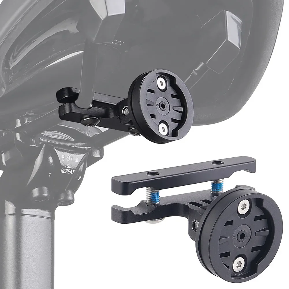 Bicycle Tail Light Saddle Support Adjustable Angle Cycling Action Camera Mount Bicycle Saddle Lamp Mount for Garmin Varia Radar