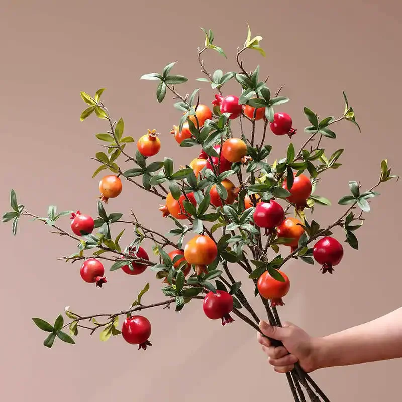 Artificial Plants for Home Decoration Fake Fruits Bonsai Tree  Garden Decoration  Plantas Artificiales  Wall Hanging Decor