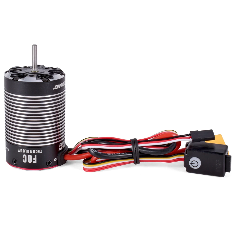 Hobbywing QUICRUN Fusion Pro 2300KV Elite – Moteur ESC 2-en-1 Pour Crawler 1/10 – FOC Silencieux, IP67, BEC 10A, 4S – Réglage à Volée