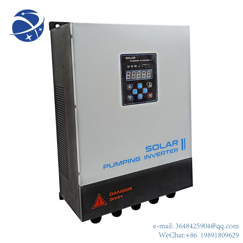 

YYHCsolar pump inverter 3 phase hybrid 1.5KW inverter water pump wifi