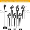 3000K Outdoor Spotlight Garden Landscape Decoration EU/US Plug Floodlight Waterproof Pathway Yard Lawn Lamp 110V 220V Lighti 6