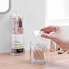 Makeup Cotton Pad Organizer Bathroom Storage Box For Cotton Swabs Cosmetics Jewelry Makeup Remover Pad Container 6