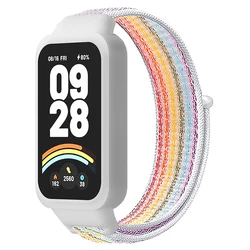 Breathable Nylon Loop Strap with Case - Active Sport Wristband - Redmi Band 3 (Colorful)