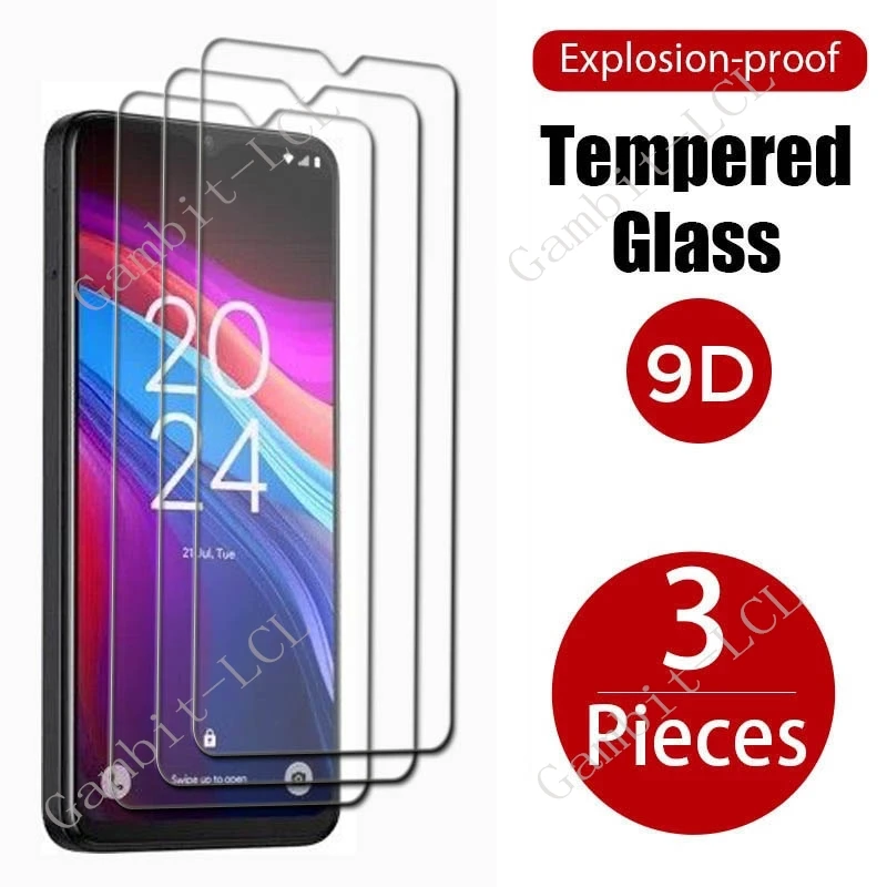 3-Pack Premium 9H Tempered Glass Screen Protectors with HD Clarity