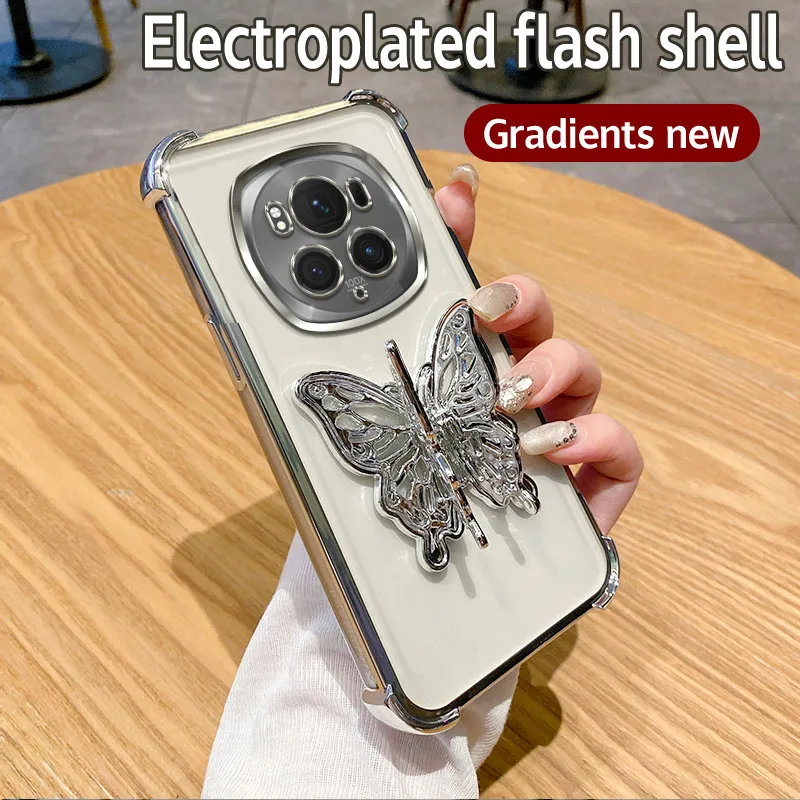 Butterfly Bracket Plating Holder Shockproof Stand Cover