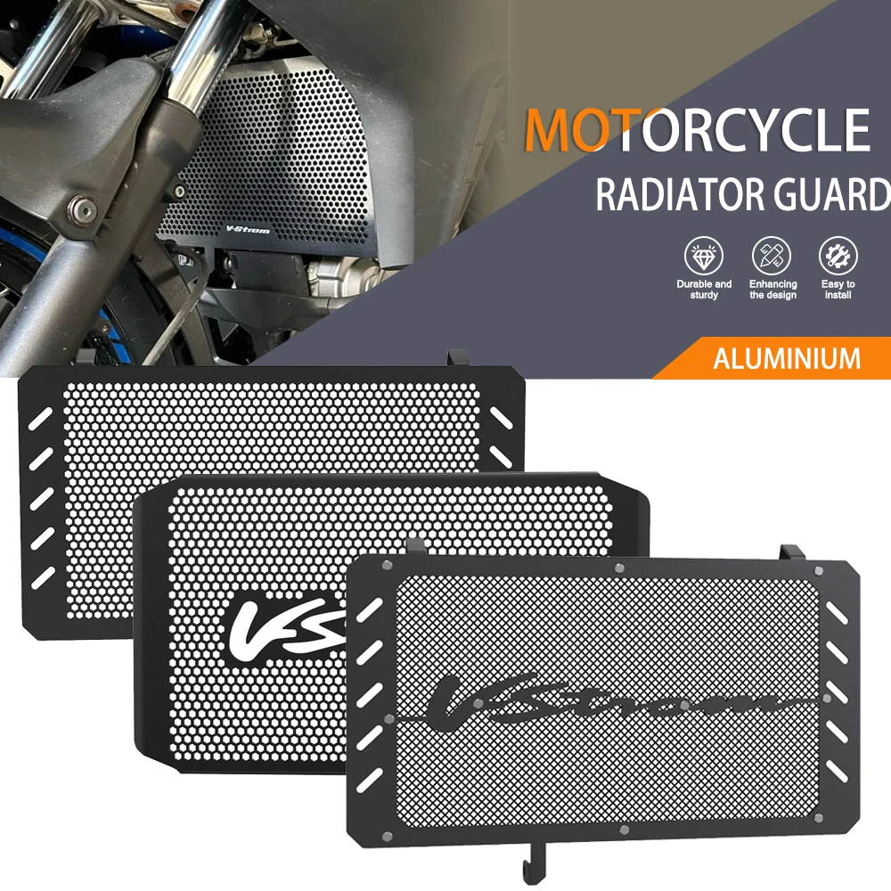 

2023 VSTROM For Suzuki V-Strom DL650 650 2011-2023 Motorcycle Radiator Protection Grille Guard Cover 650XT 650X DL 650 XT GTA