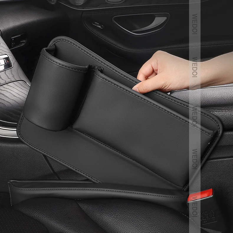PU Leather Car Seat Organizer Car Front Seat Filler Portable Phone Storage  Box Car Cup Holder Universal Auto Seat - AliExpress