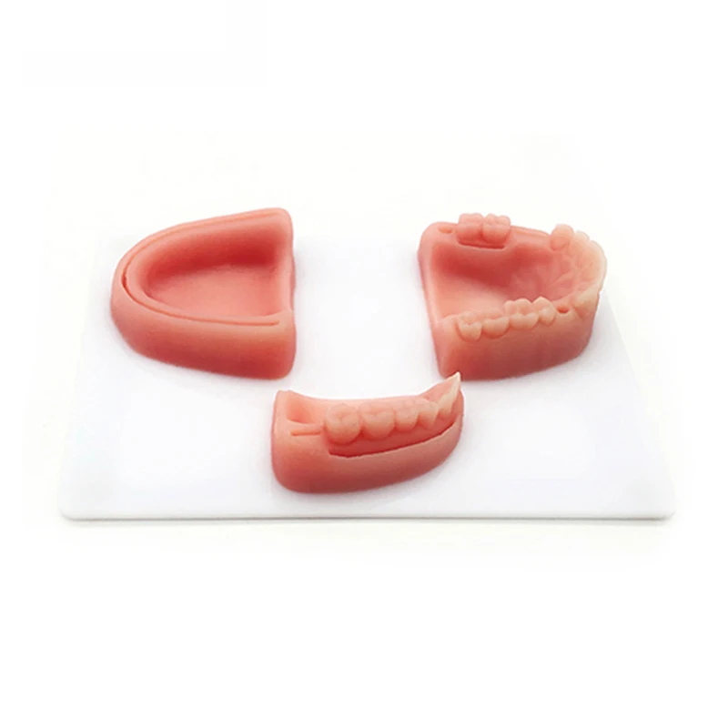 

Dental silicone wound suture pad with three teeth module for surgical students practice