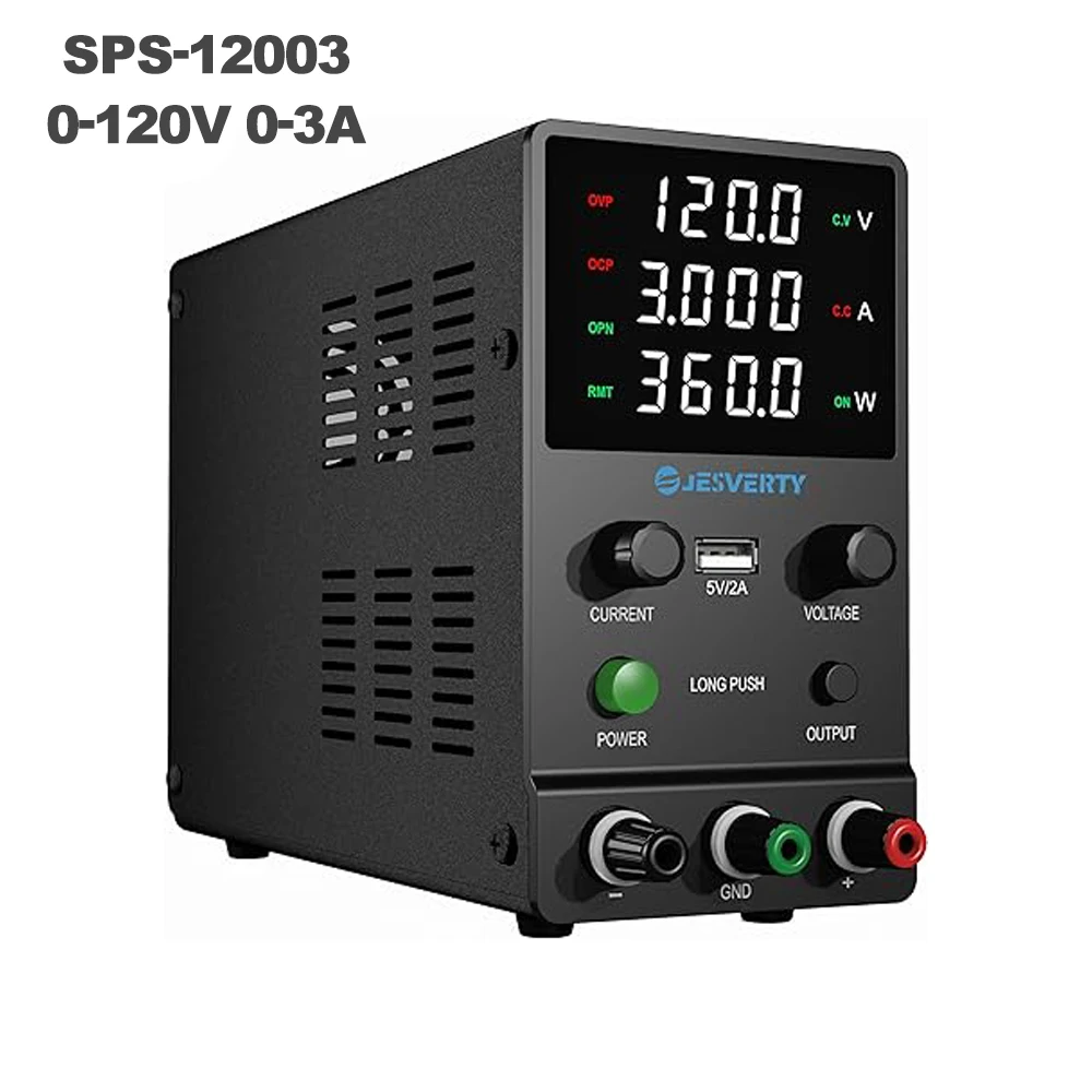 Jesverty-dc電源、変数、調整可能な切り替え、安定したベンチ、4桁の