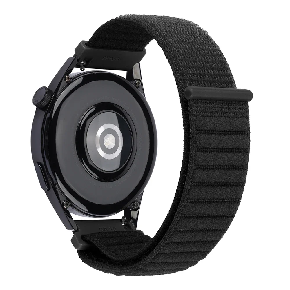 Nylon Loop Watch Strap, 20mm 22mm Band, Fitness Correa Bracelet