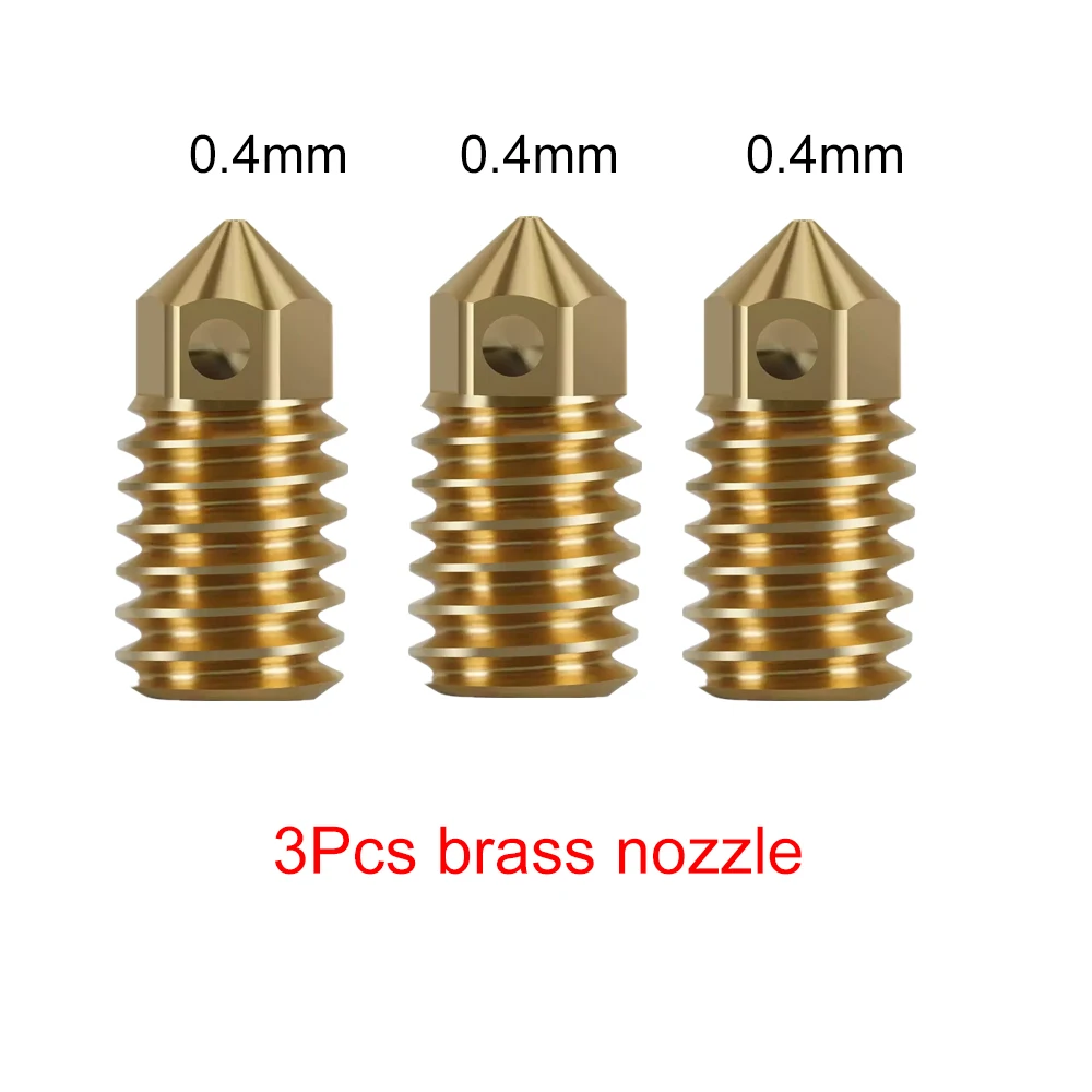 Tête D'impression Pour Bambu Lab A1/A1 Mini - Buse Acier Trempé 0.2mm + 2 Buses 0.4mm - Amélioration Précision - 3