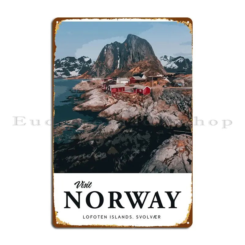 

Visit Norway Metal Sign Club Personalized Iron Vintage Custom Tin Sign Poster