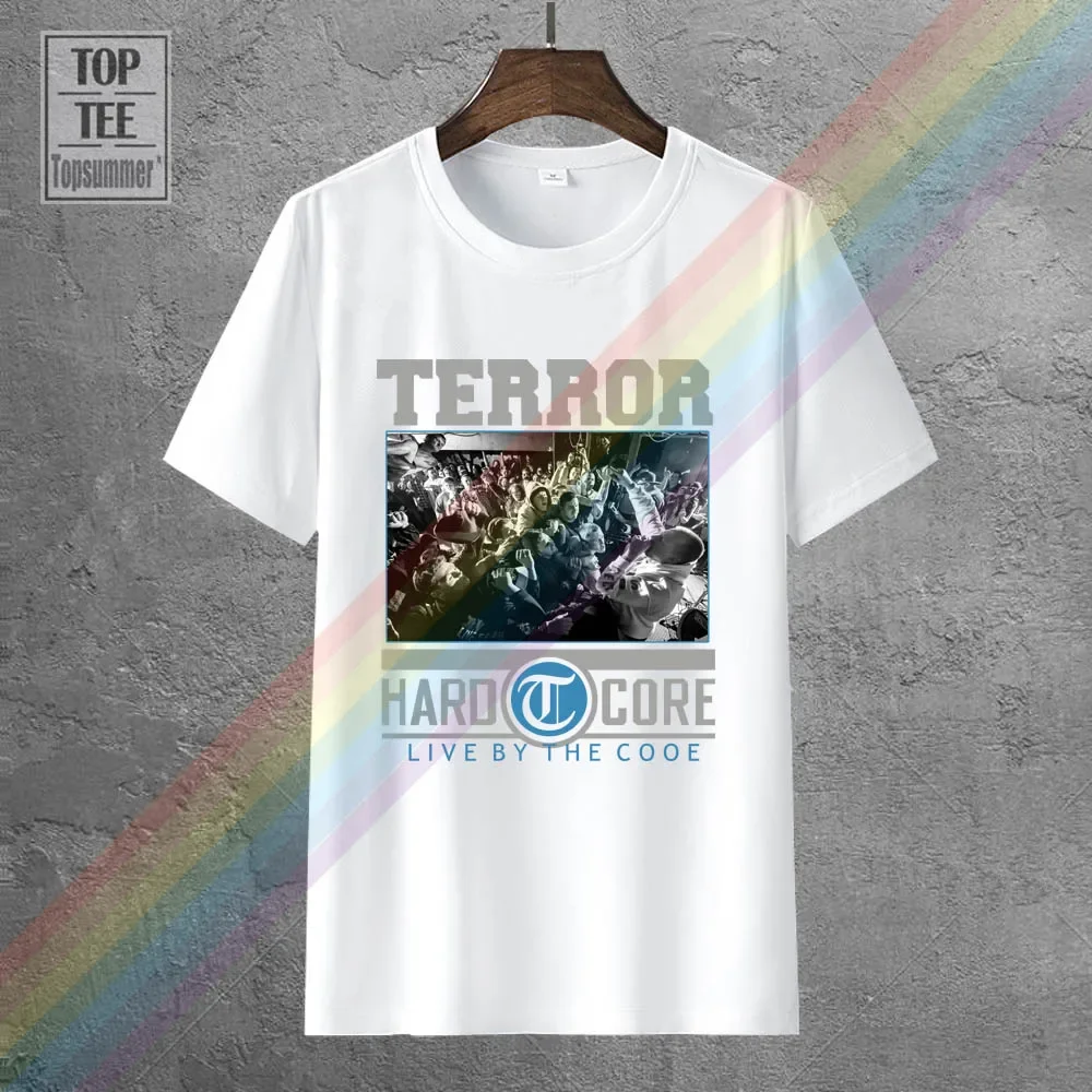 Victory Records Terror Band Hardcore Photo Logo T Shirt Printed T