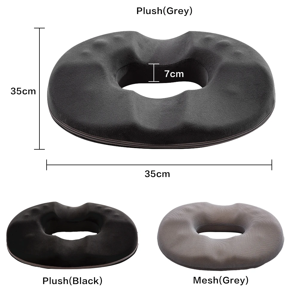 Comfort Donut Seat Cushion Sofa Hemorrhoid Memory Foam Anti Hemorrhoid Massage Tailbone Pillow Car Office Seat Cushion  ﻿ 3