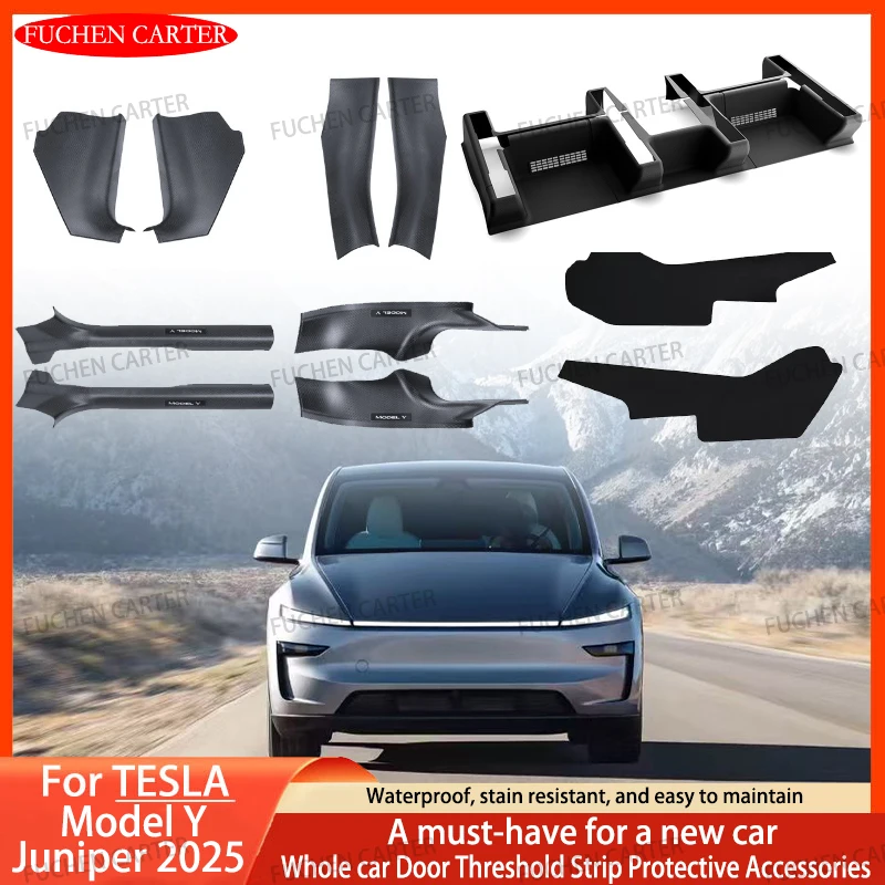 Enhanced Door Sill Guard Strips - Anti-Scratch, Dirt Resistant Threshold